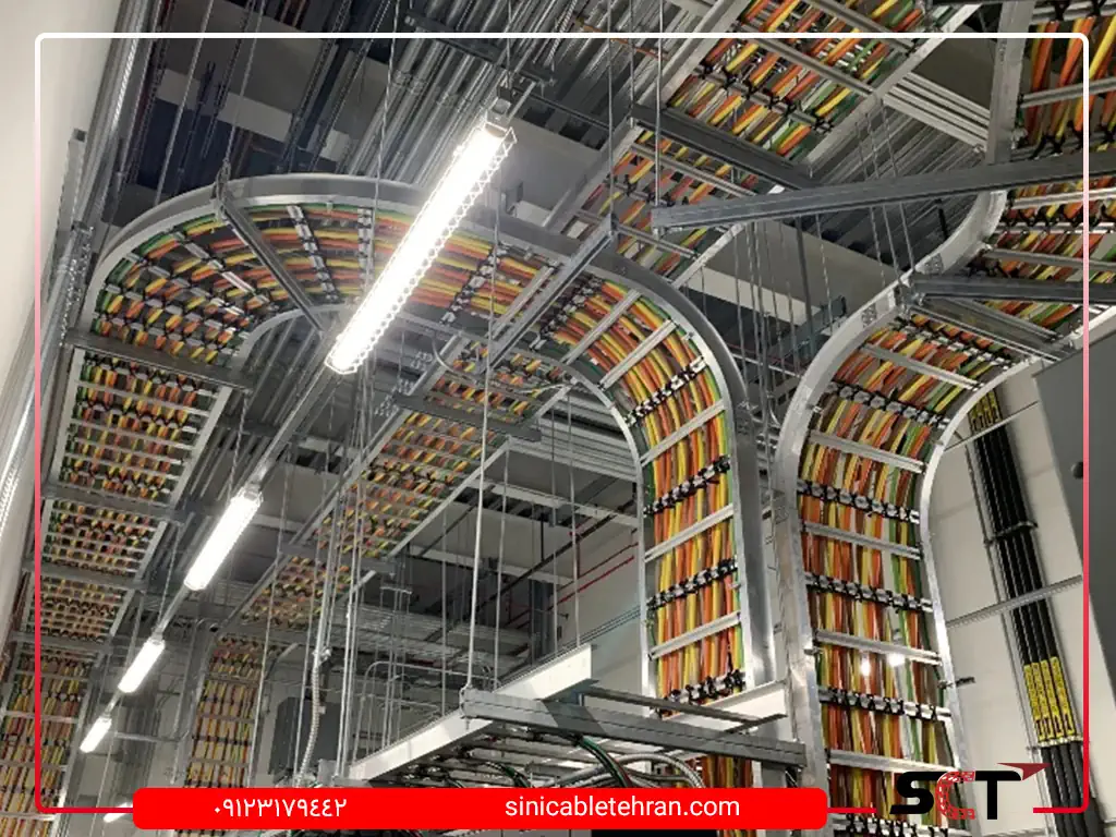فرمول خم سینی کابل