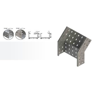 زانویی عمودی خارجی ۴۵ درجه سینی کابل کد TSC - 122